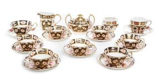 Appraisal: A Collection of Royal Crown Derby Imari Tea Articles Height