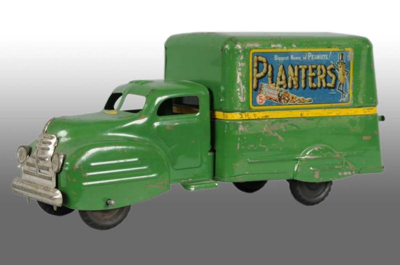 Appraisal: Metal Planters Peanut Mr Peanut Truck Toy Description s to