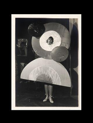 Appraisal: FRENCH SCHOOL COSTUME BY SONYA DELAUNAY Photograph x in with