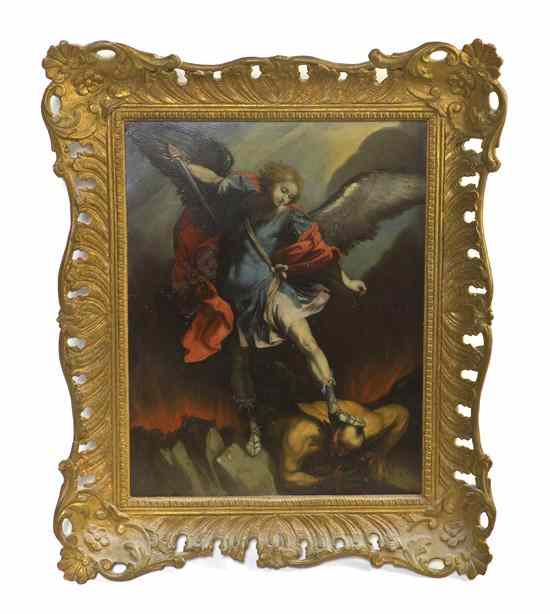 Appraisal: A Continental Oil on Copper after Guido Reni Italian -