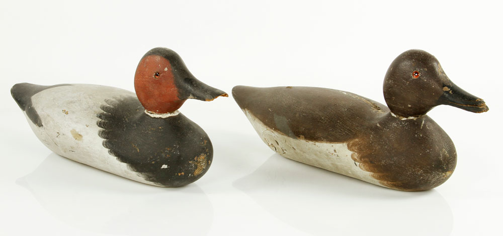 Appraisal: - Early Decoys Two early decoys with original paint American