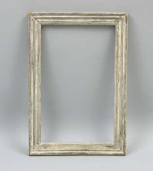 Appraisal: A Vintage Picture Frame with Rustic Finish A vintage American