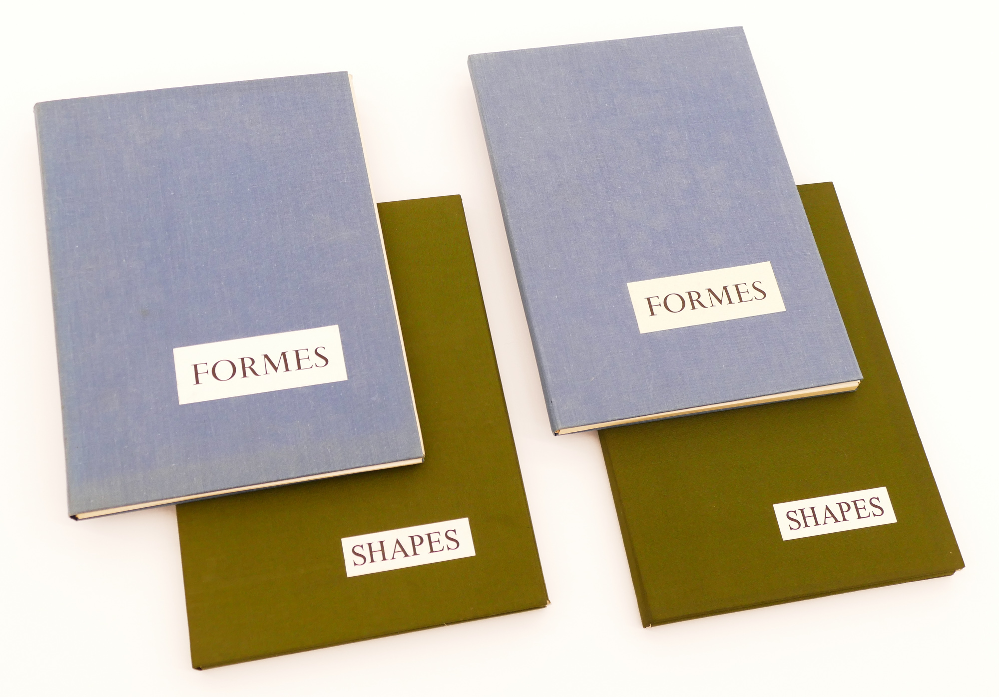 Appraisal: pc Emile Lahner ''Formes and Shapes'' Print Portfolios ''x ''