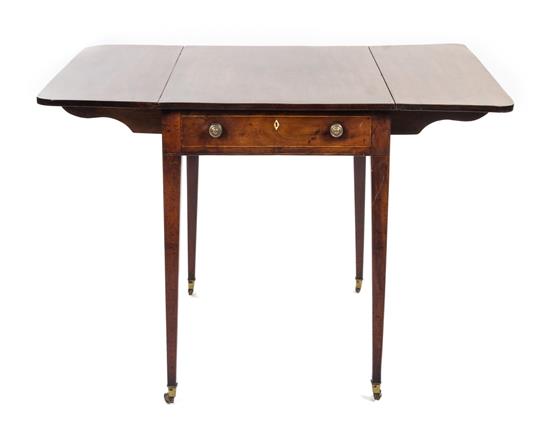 Appraisal: Sale Lot A Regency Mahogany Pembroke Table early th century