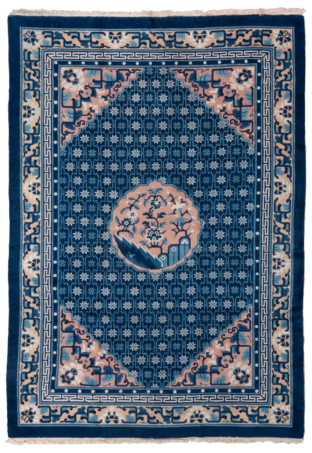 Appraisal: CHINESE RUG X CIRCA - CHINESE RUG ' X '