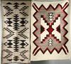 Appraisal: NAVAJO INDIAN SADDLE BLANKETS - Vintage 's Saddle Blankets one