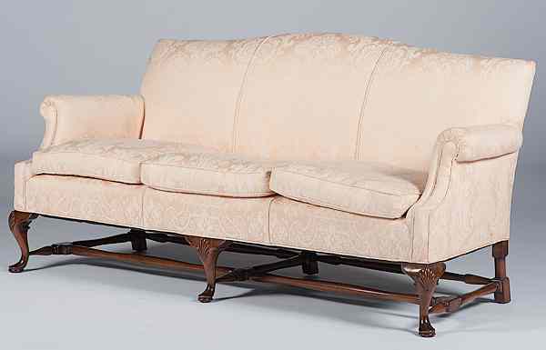 Appraisal: George II-style Sofa th century A George II-style sofa having