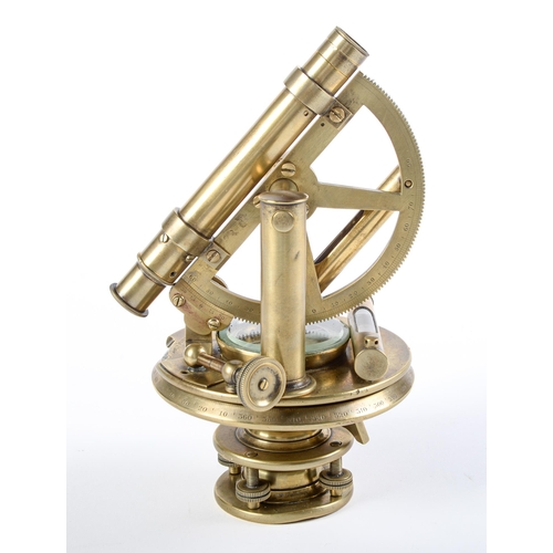 Appraisal: A brass theodolite Thomas Jones Charing Cross London mid th