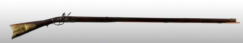 Appraisal: Kentucky Rifle Description OL - BL - TB Octagon to