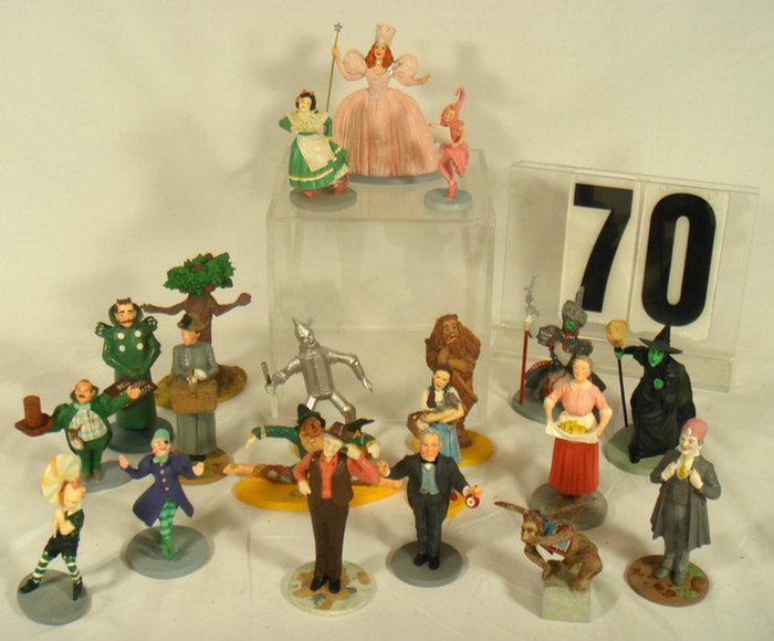 Appraisal: Set of Wizard of Oz small figures inches tall approx