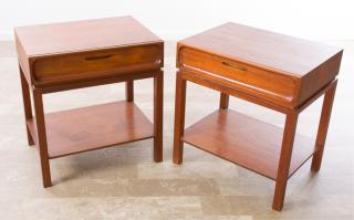 Appraisal: Nightstands End Tables Pair Pair of modern nightstands end tables