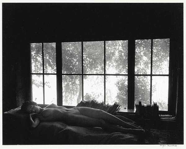 Appraisal: Wynn Bullock American - Nude by Sandy's Window Gelatin silver