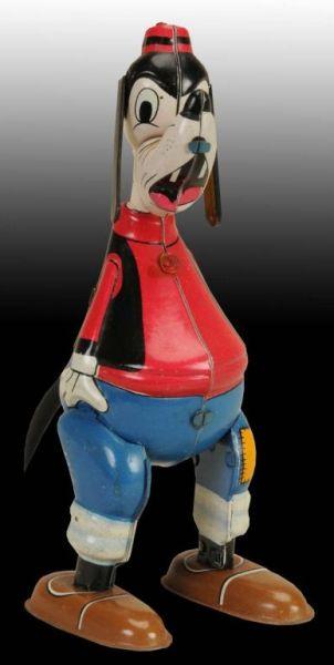 Appraisal: Linemar Disney Mechanical Goofy Wind-Up O B Description Japanese Tin