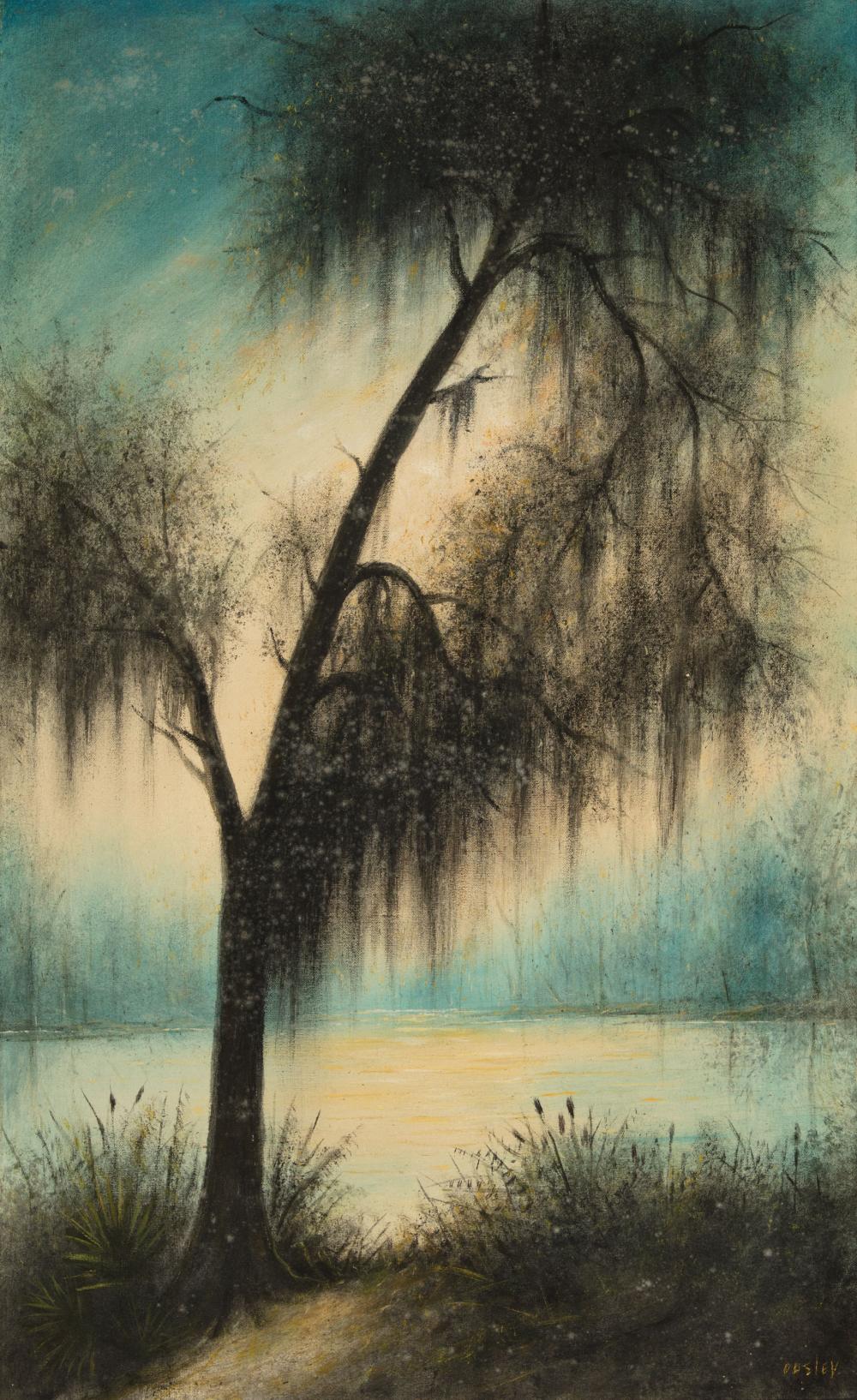 Appraisal: William Ousley American Louisiana - The Old Tree at the