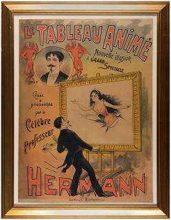 Appraisal: Herrmann Leon Le Tableau Anime Professor Hermann Paris Affiches Americaines