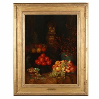 Appraisal: Albert Herter CA NY France oil on canvas on board