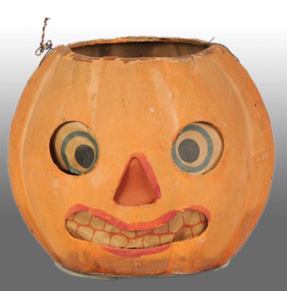 Appraisal: Halloween Pumpkin Jack-O-Lantern Description Original paper labels Condition Excellent Size