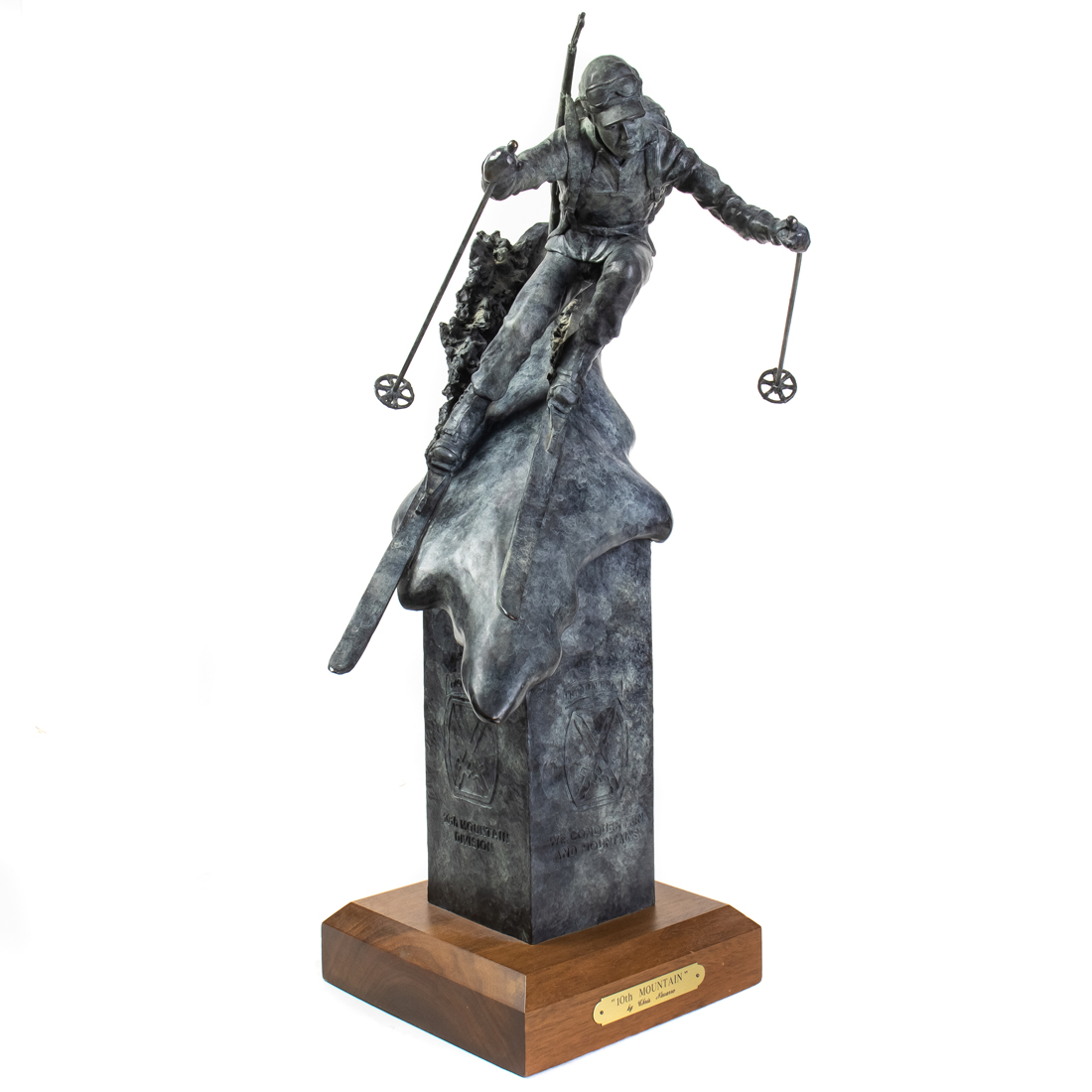 Appraisal: SCULPTURE CHRIS NAVARRO Chris Navarro American b th Mountain bronze