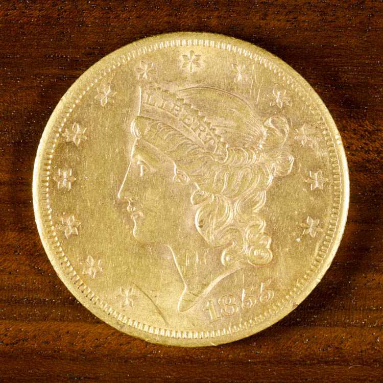 Appraisal: U S DOUBLE EAGLE GOLD COIN Liberty Head type variety