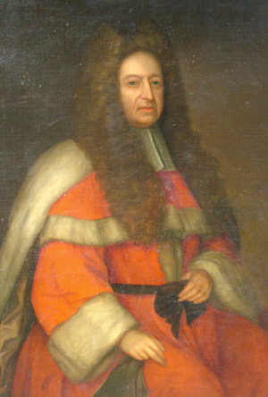 Appraisal: Thomas Carlton th th century- Portrait of a judge seated