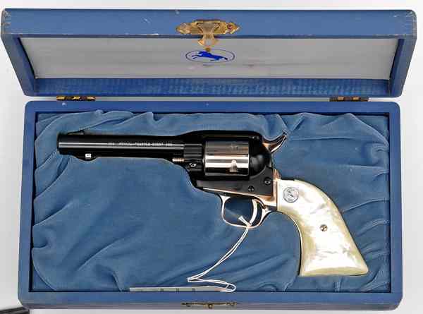 Appraisal: Colt Frontier Scout Nevada ''Battle Born'' Commemorative Single-Action Revolver LR