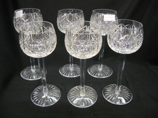 Appraisal: Set of Cut Crystal Wines tall