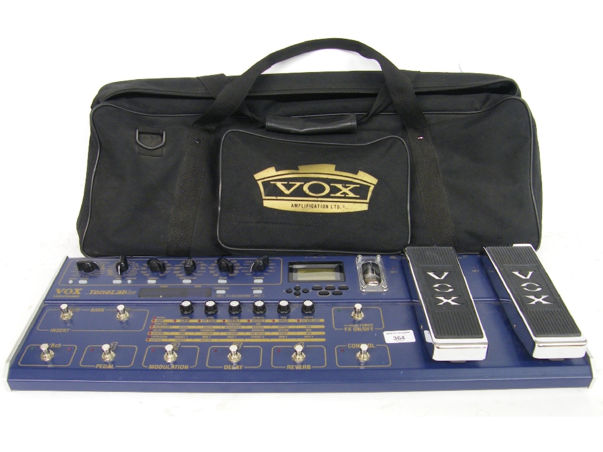 Appraisal: Vox Valvetronix Tonelab SE multi effects guitar pedal with power