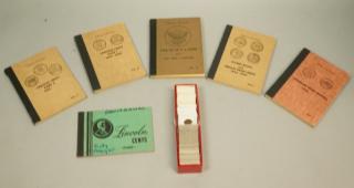 Appraisal: Lot Incomplete Coin Books and Lincoln Cents Jef Lot Incomplete