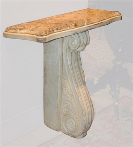 Appraisal: Neoclassical Style Marble and Alabaster Console Estimate -