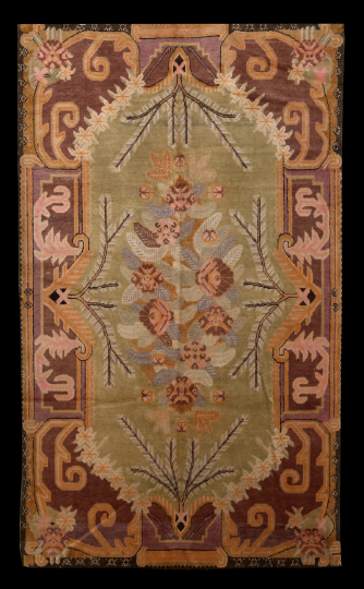 Appraisal: Antique Khotan Carpet ' x '