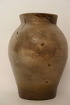 Appraisal: STORAGE JAR - One gallon stoneware ovoid shaped wide mouth