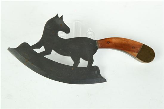 Appraisal: FOOD CHOPPER American nd half- th century Steel blade in