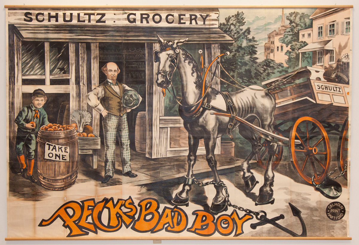 Appraisal: Calhoun Print Peck's Bad Boy Schultz Grocery Hartford Lithograph