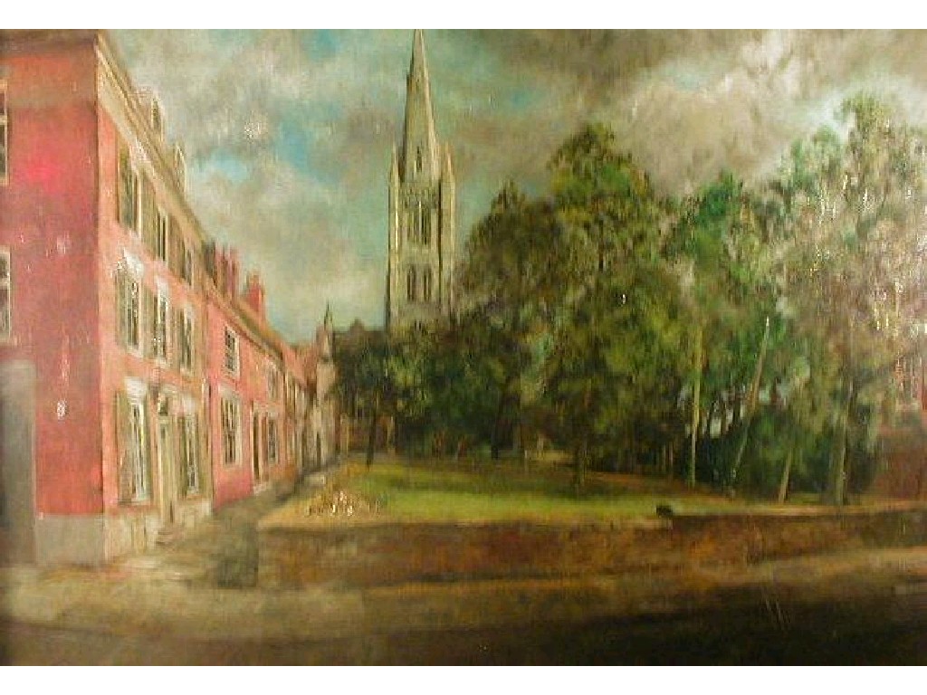 Appraisal: David Roberts thC A view of Church Trees from Swinegate