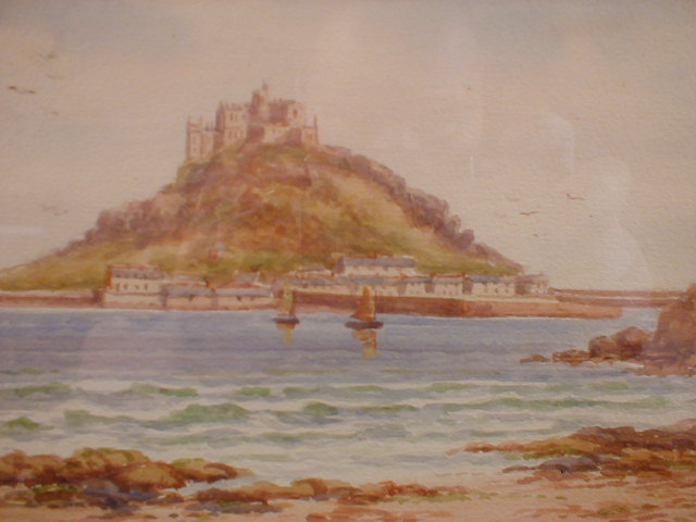 Appraisal: T H Victor St Michael's Mount watercolour x