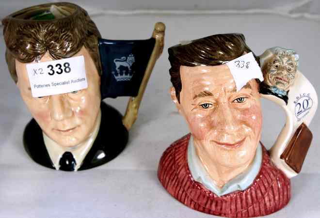 Appraisal: Royal Doulton Small Character Jugs Micheal Doulton D and The