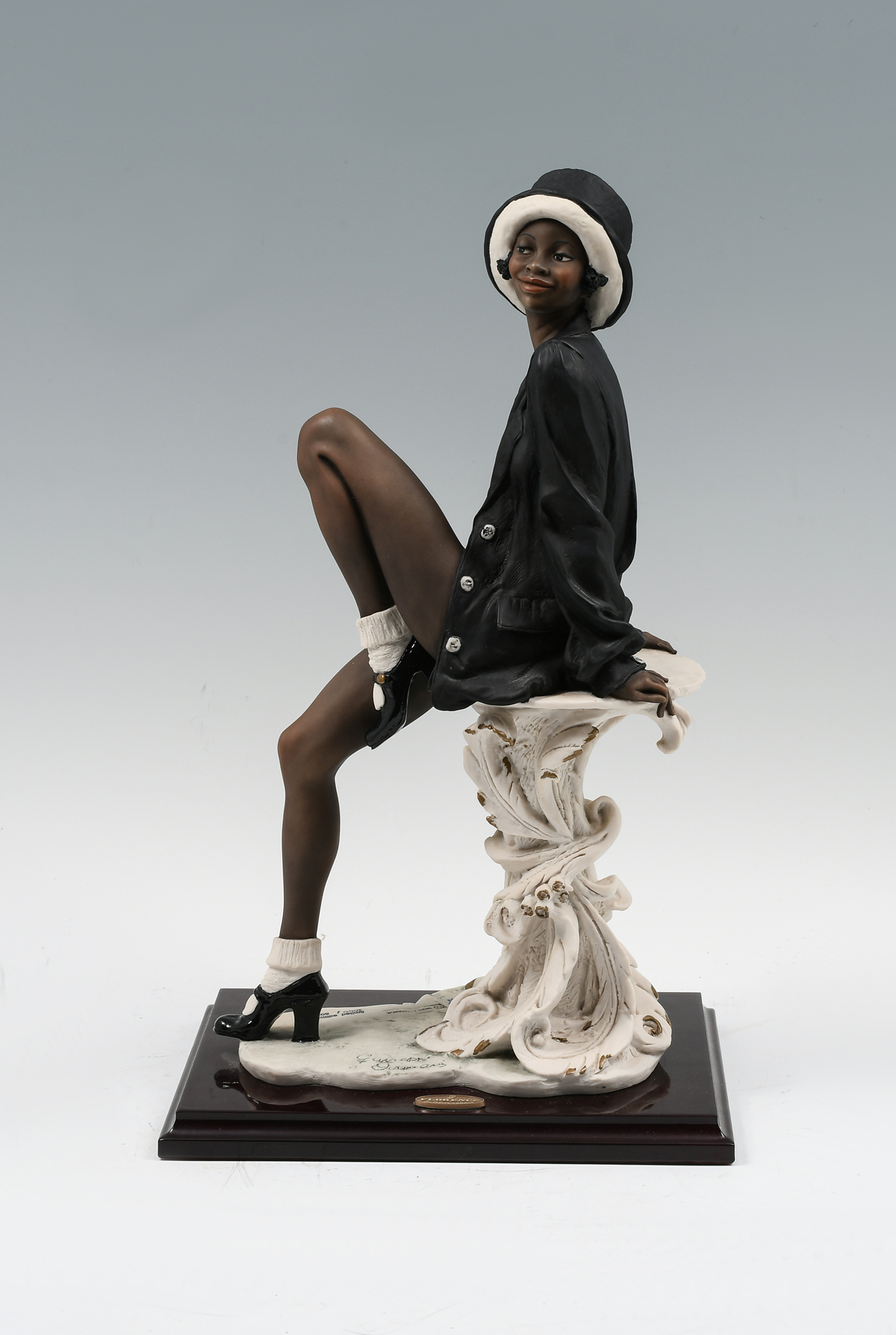 Appraisal: GIUSEPPE ARMANI ''WHITNEY'' PORCELAIN FIGURE Large Giuseppe Armani titled ''Whitney''