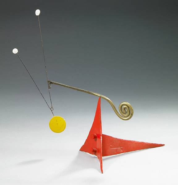 Appraisal: n a Alexander Calder American - Untitled Standing Mobile c