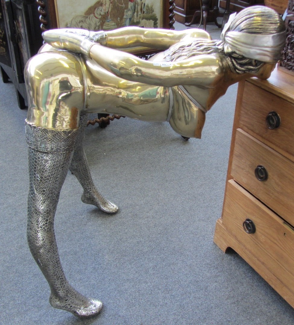 Appraisal: Rudolfo Bucacio a gilt bronze scale figure late th century