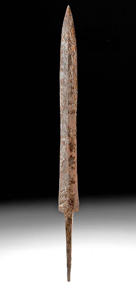 Appraisal: Rare Roman Iron Semi-Spatha Roman Imperial Period ca st to