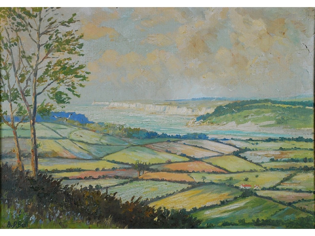 Appraisal: A D BELL WILFRED KNOX - OIL ON CANVAS Sidmouth