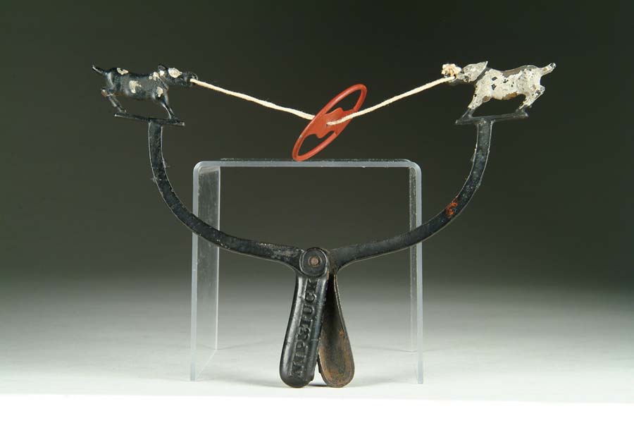 Appraisal: RARE NIP TUCK STRING SCISSOR TOY Attributed to Ives Blakeslee