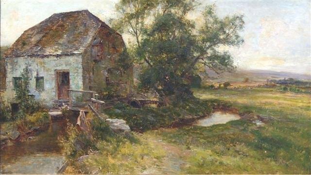 Appraisal: ERNEST CHARLES WALBOURN - - A country mill in an