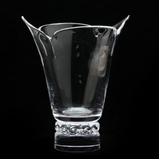 Appraisal: Steuben Crystal Vase mid to late th century thick form