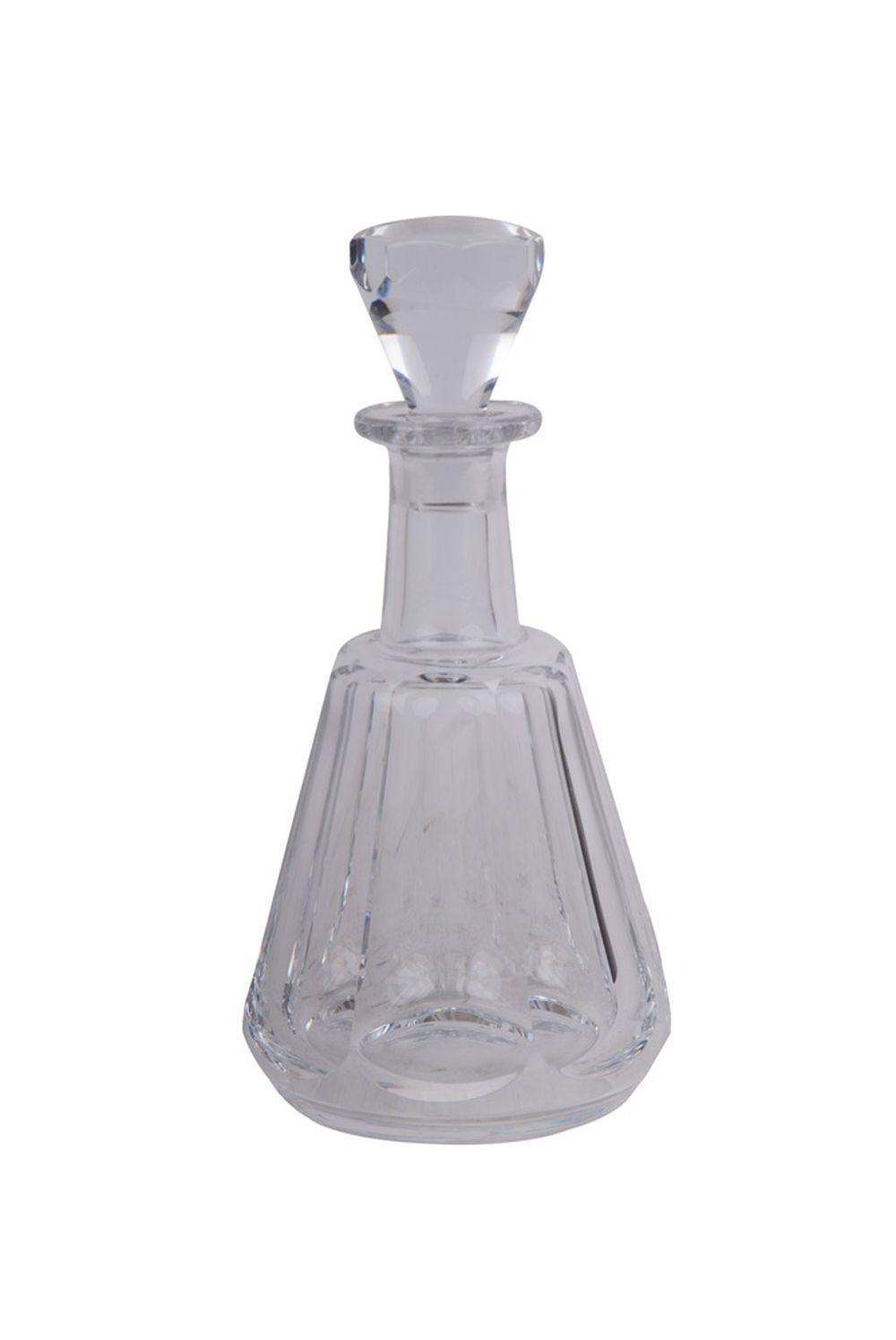 Appraisal: BACCARAT MOLDED GLASS DECANTER inches high Condition