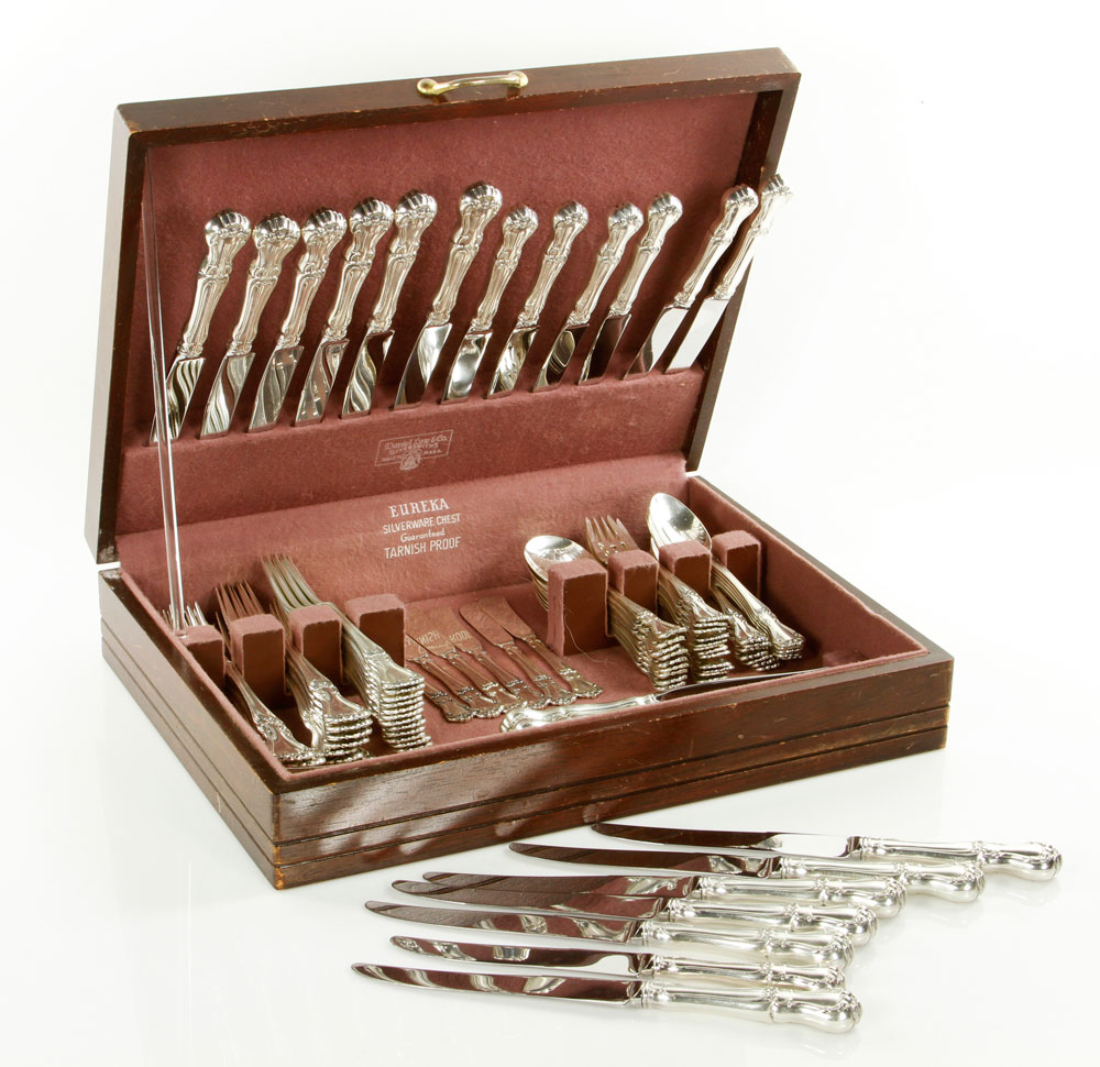 Appraisal: - Gorham Sterling Flatware Set Gorham flatware set sterling silver