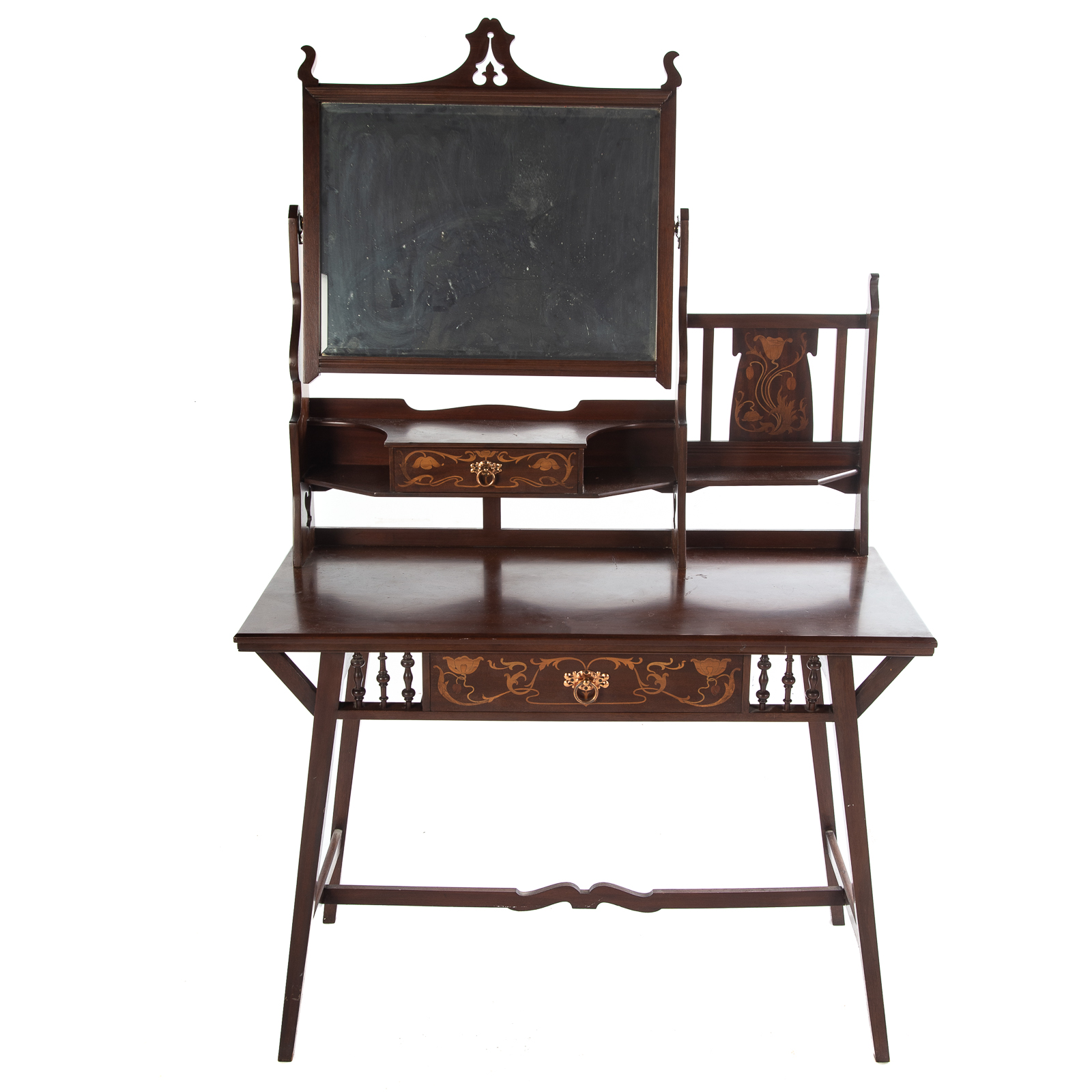 Appraisal: SCOTTISH ART NOUVEAU DRESSING TABLE Late th early th century