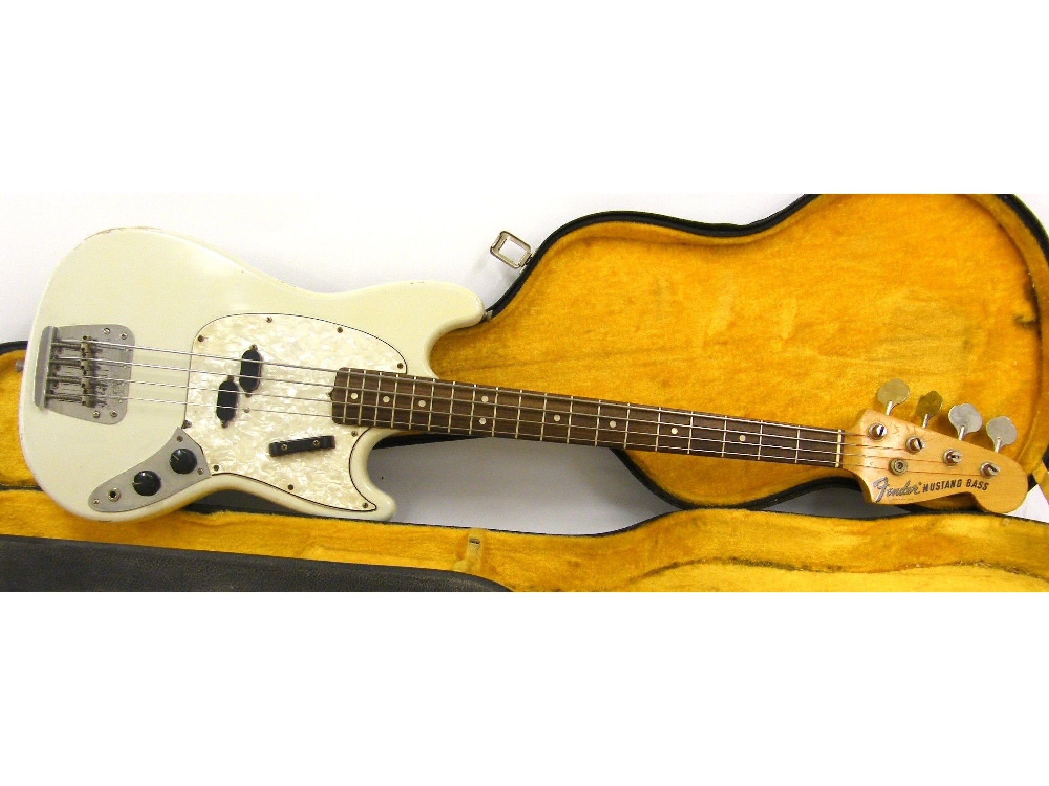 Appraisal: Tony Baylis of The Wurzels - Fender Mustang bass guitar