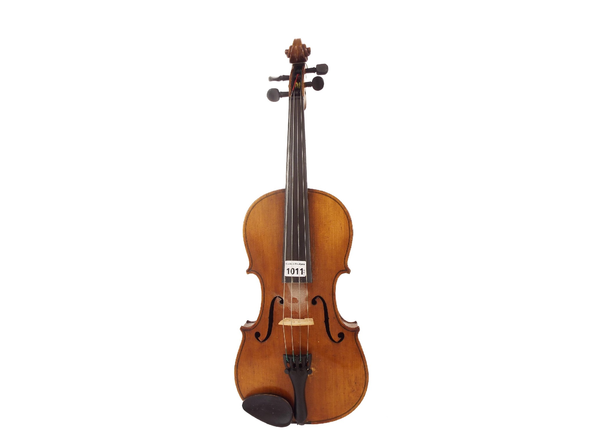 Appraisal: German violin circa cm bow case