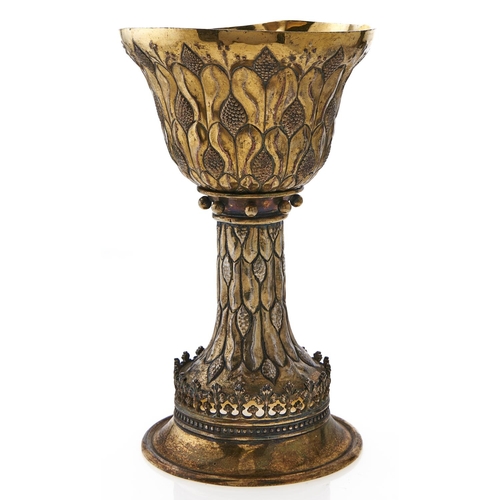 Appraisal: A Victorian electro gilt chalice in th c German style